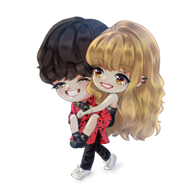 cute couple - ibisPaint