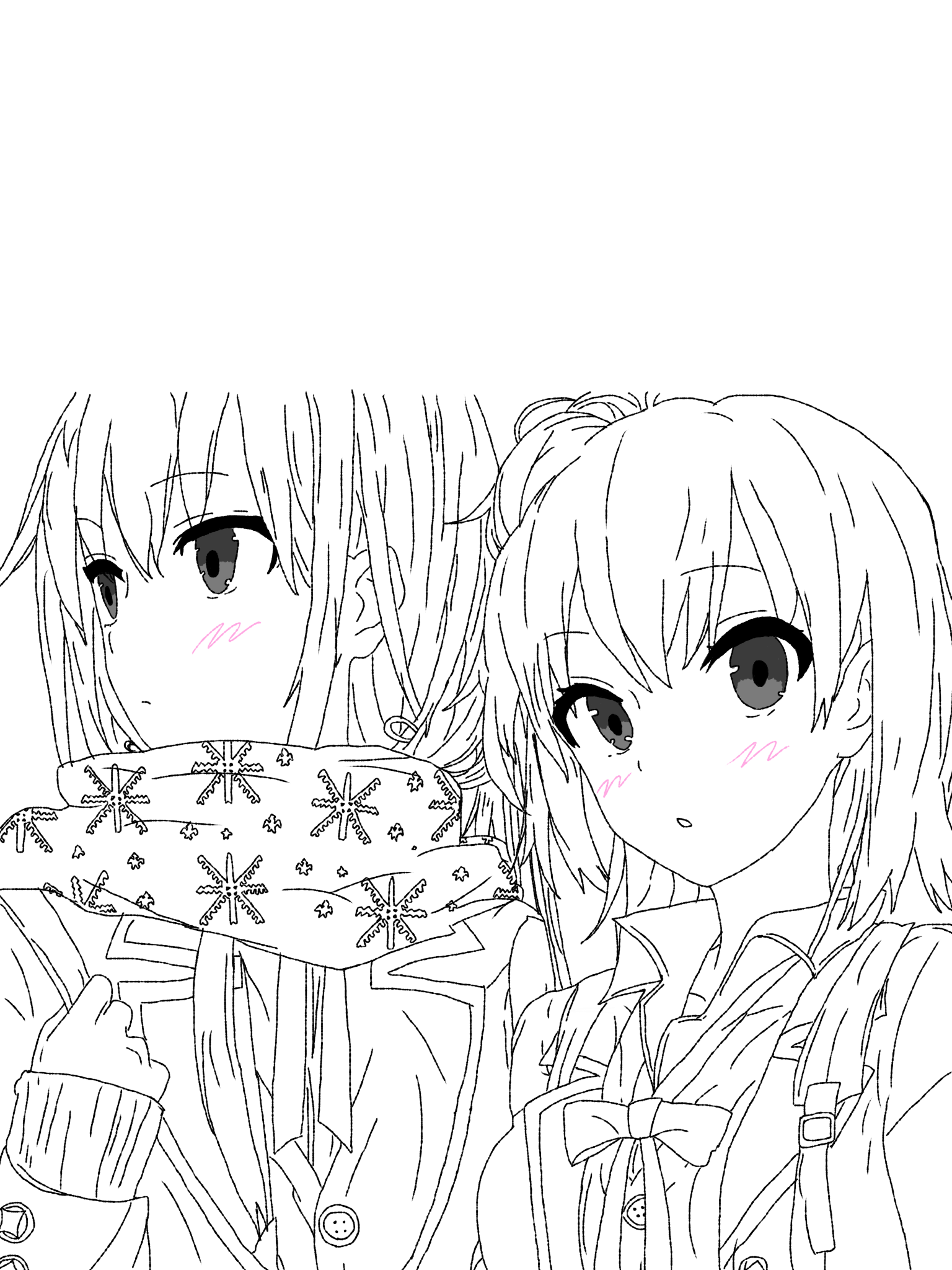 俺ガイル線画 Ibispaint