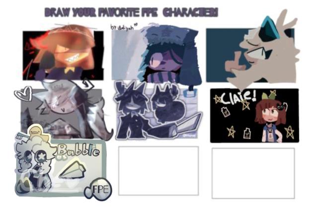 Draw Ur Fav Fpe Character Collab!