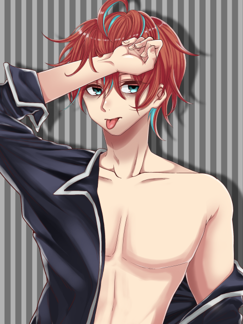 観音坂独歩 描いてみた(｀•ω•´)2