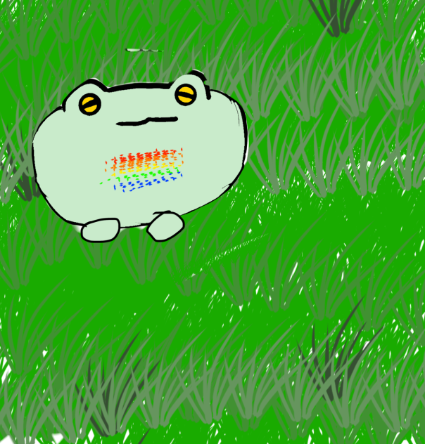 Le frog is done