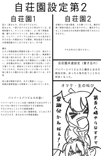 私の自荘園設定2