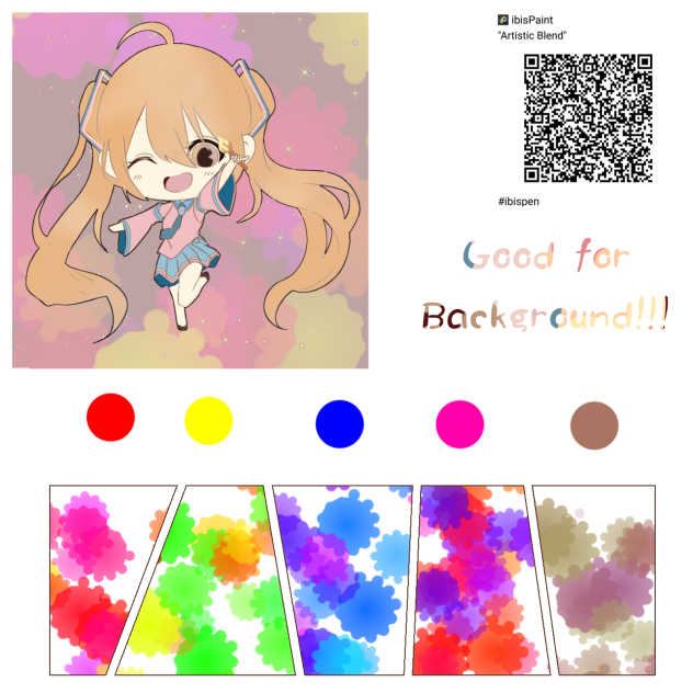 Artistic Blend Brush ibisPaint