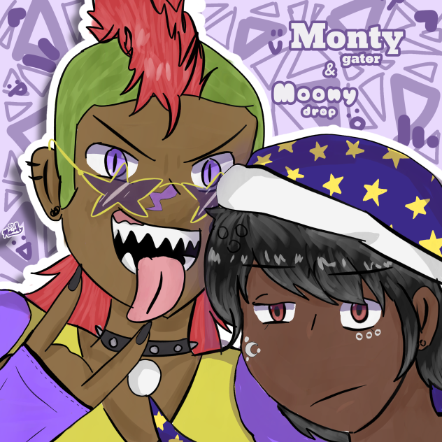 Monty & Moon fanart