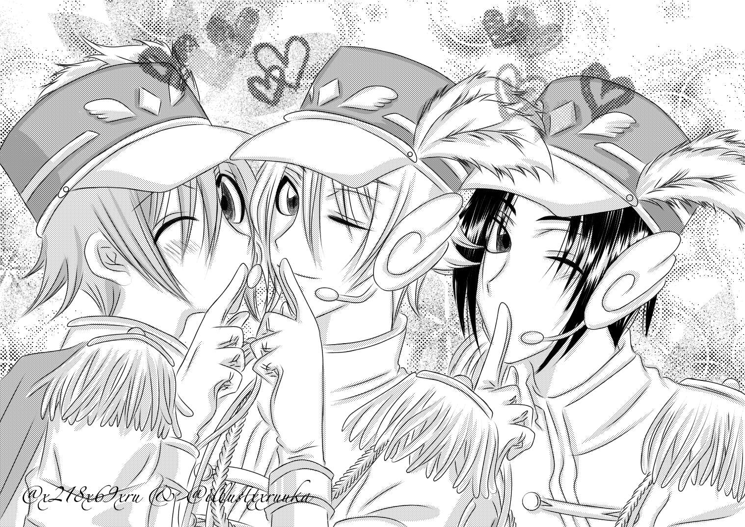 フレフレ 青春賛歌 Ibispaint