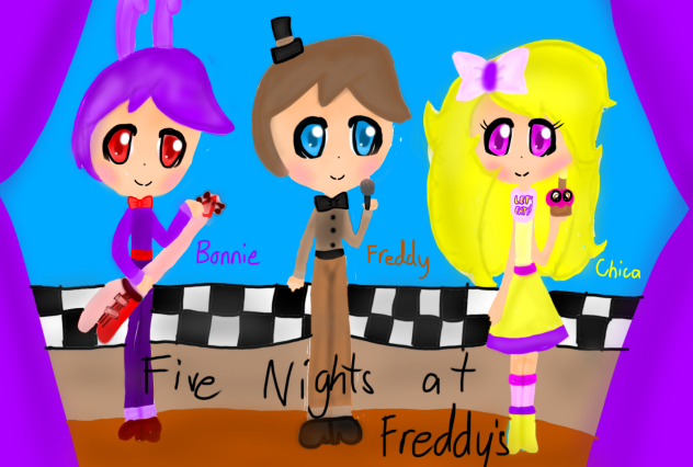 five nights at freddy's anime