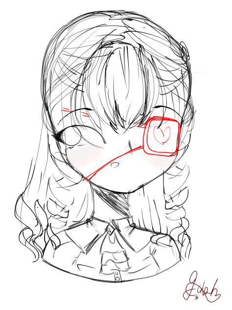 Lil sketch of new oc