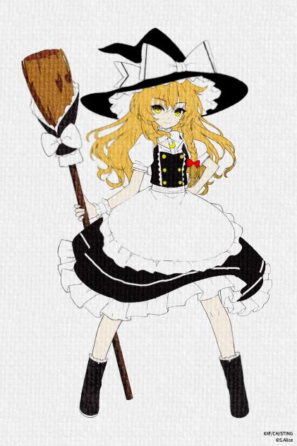 第30回　塗りマス！　魔理沙