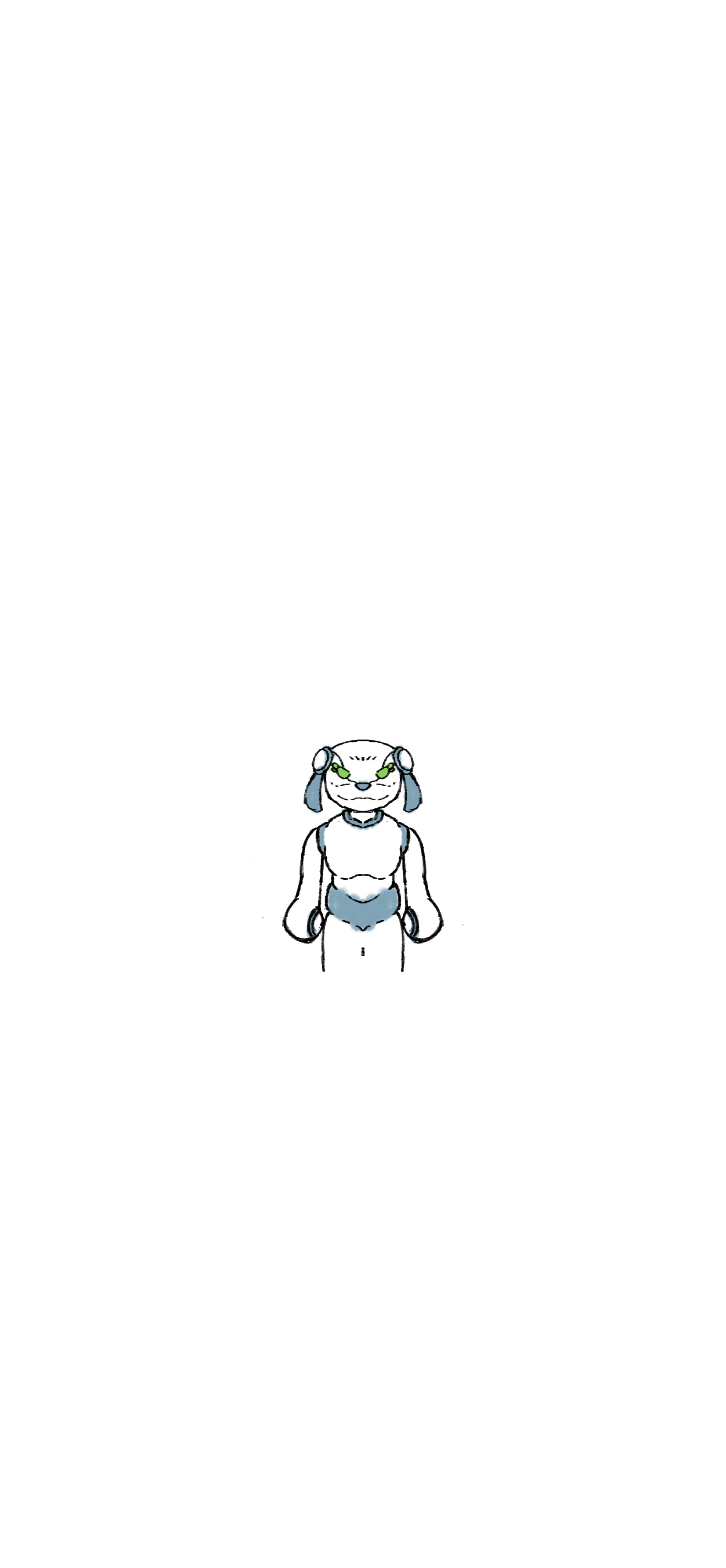 robot dog - ibisPaint