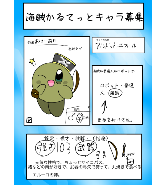 キャラ募集2～