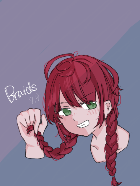 三つ編みっ子