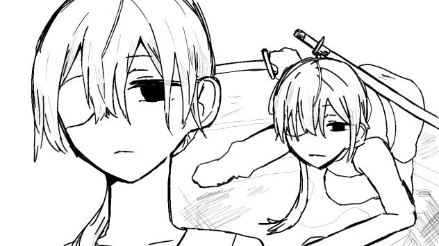 クァンシ  線画