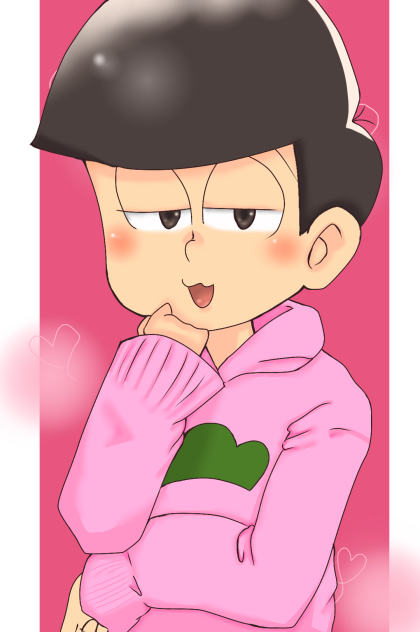 真面目に初描きトド松