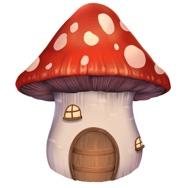 mushroom house