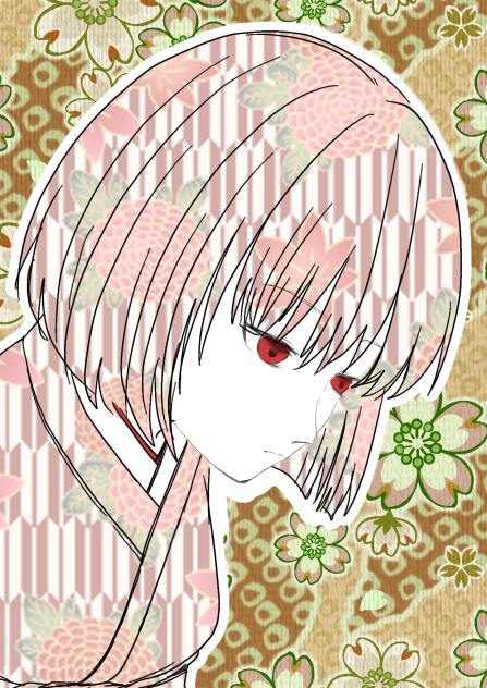 和風な女の子