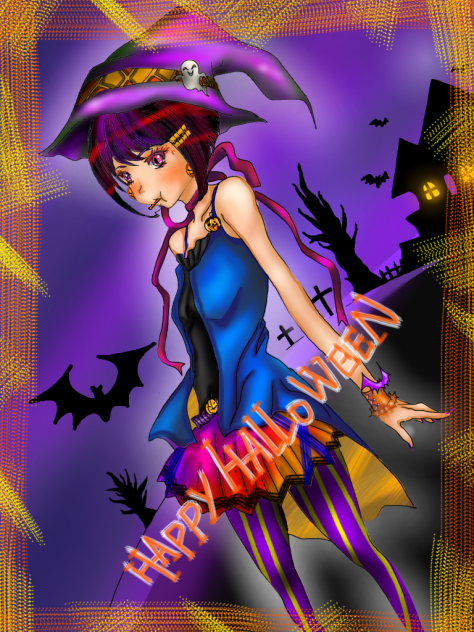 ハロウィン 魔女