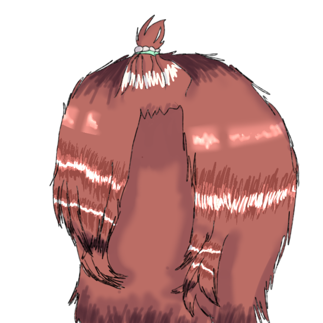 Trying purple shade! 「ends out badly ..」