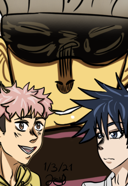 So I got into watching Jujutsu Kaisen!