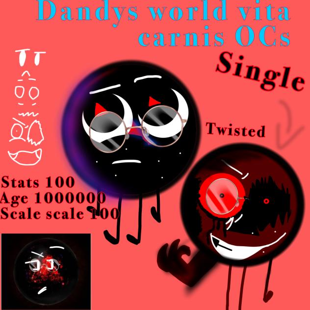 My dandy’s world OC based on Vita carnis