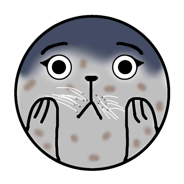 OMG SEAL EMOJI TRANSPARENT PNG