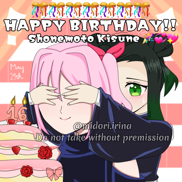 Happy Birthday Kisune🤱💞