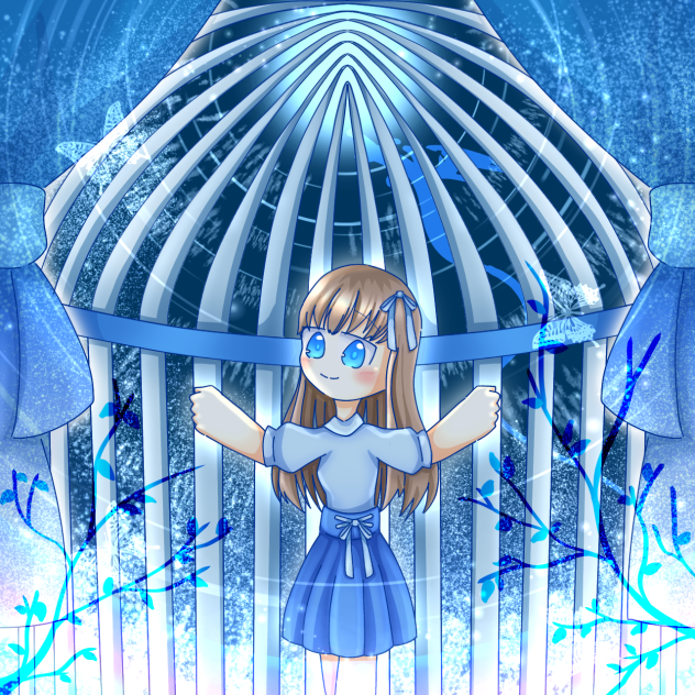 『光の世界』線画　塗らせていただきました！