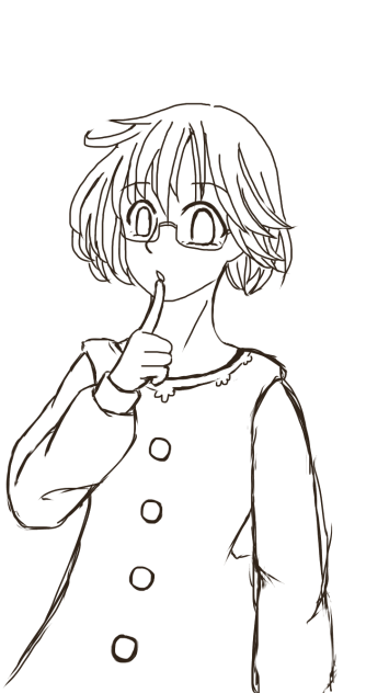 ゴウセルさん 線画