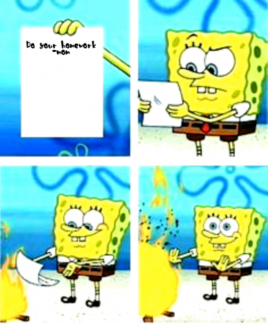 Do your home work meme