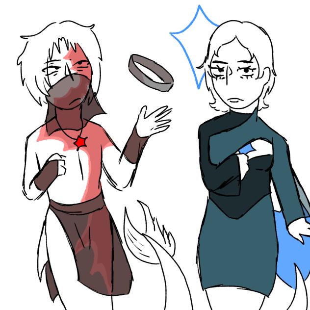 mermaid Javier and mary