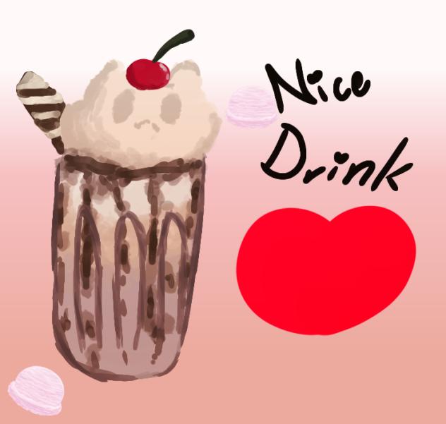 nice drink! - ibisPaint