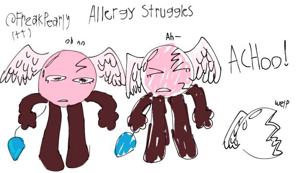 allergy struggles