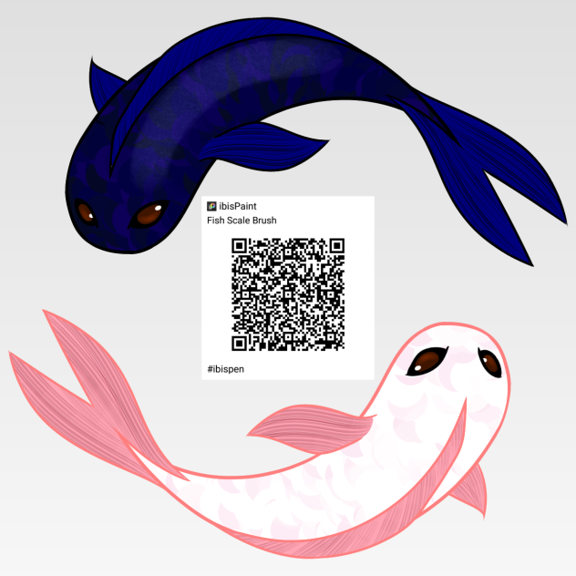 Fish Scale Brush ibisPaint