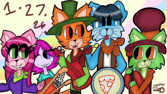 The Cattanooga Cats with Maggie