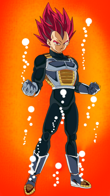 Super Saiyan god vegeta