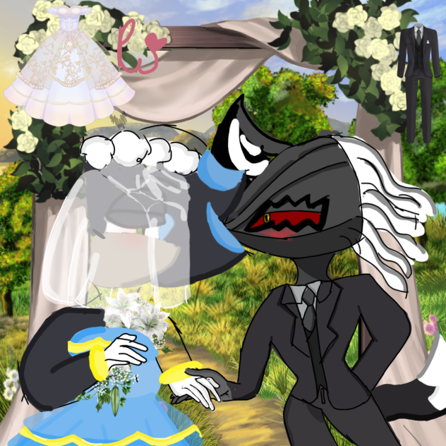 mephiles x infinite!!♡