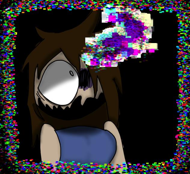 Glitching canvas