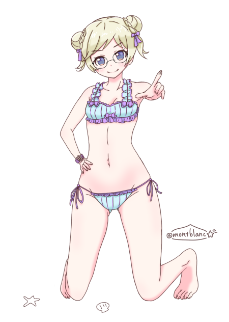 駅メモ 倶利伽羅しおり ビキニ