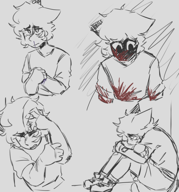 kid Alex doodles ig