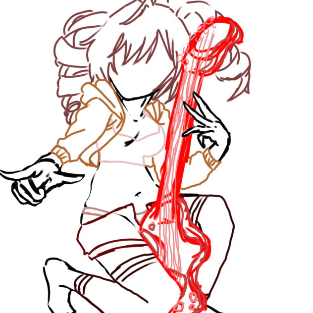 Kasae Guitar WIP