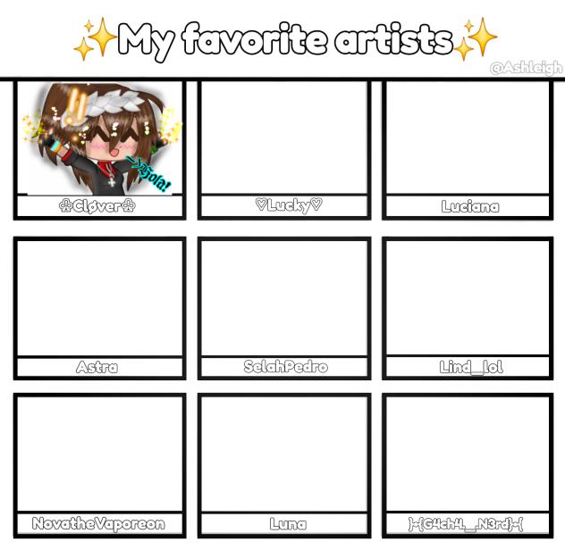 my fav artists collab