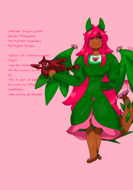 🌸Oleander reference.