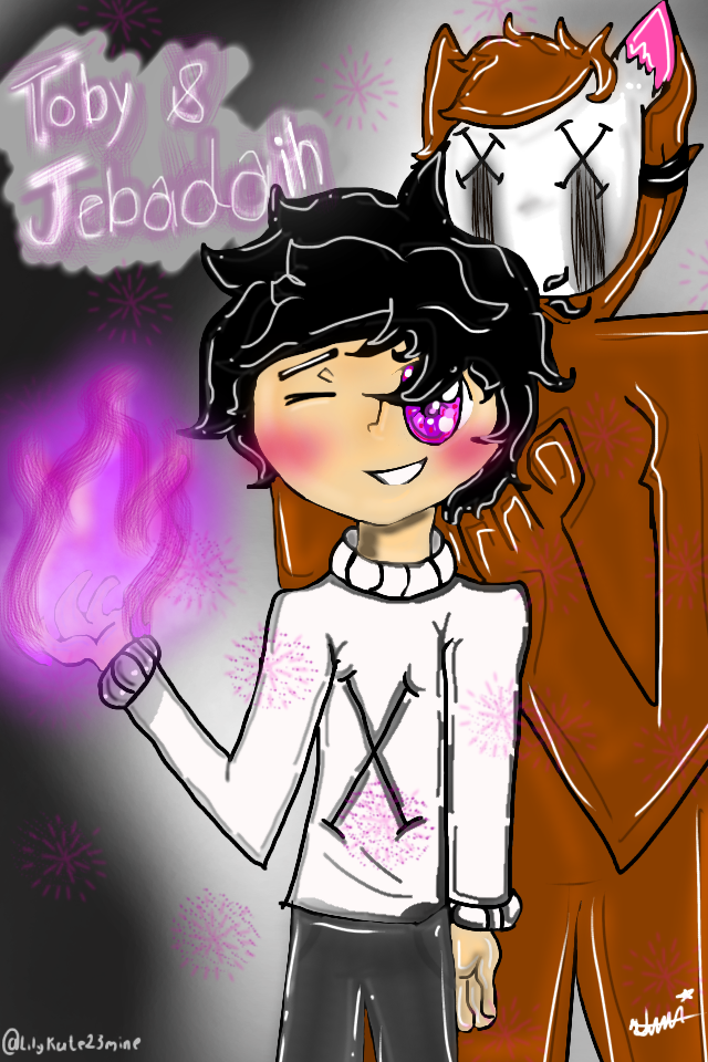 Toby & Jebadaih,speed art, for SOPROXI - ibisPaint