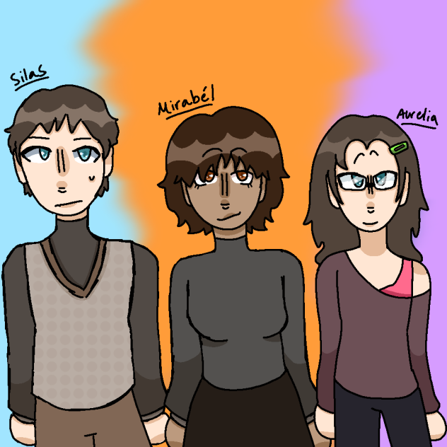 Silas, Mira and Aurelia