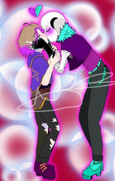 #undertale. Yaaaas lusty 💜🩵