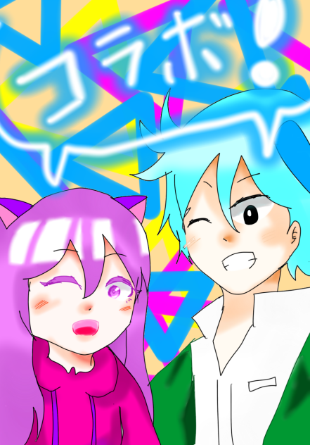 桃猫さんとコラボしました!