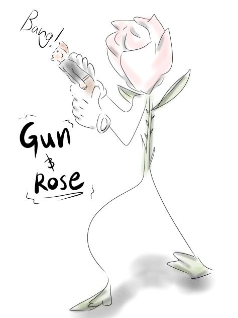 Gun and Rose