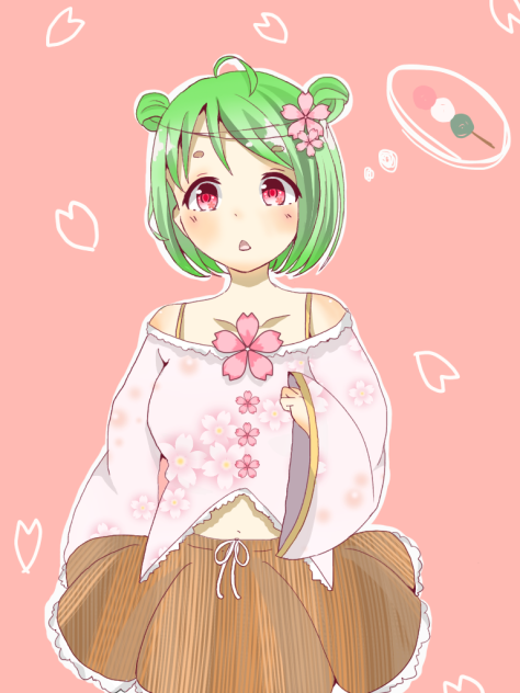 お花見っ🌸🍡