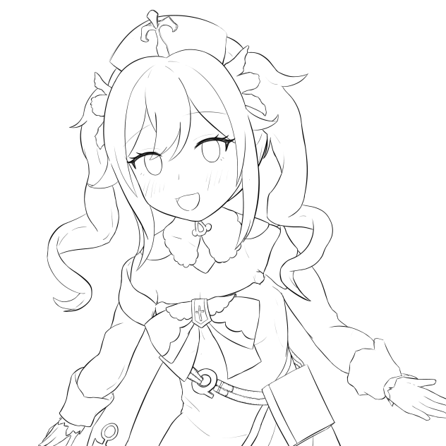 バーバラ .色塗り