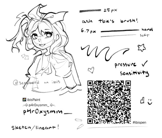 sketch brush from ash tbk