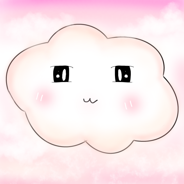 cute cloud (By my lill sis)
